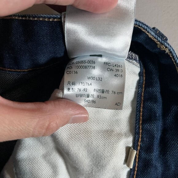 Levi's Made & Crafted Shuttle Selvedge Tapered Jeans - Men's Size 30*28 - Blue - Picture 13 of 13